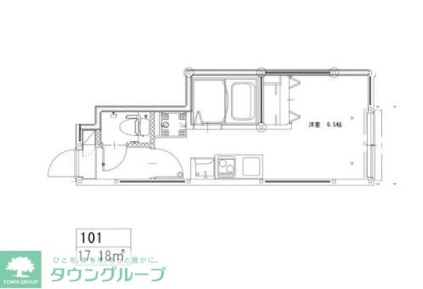 ソルナクレイシア三鷹IIの物件間取画像